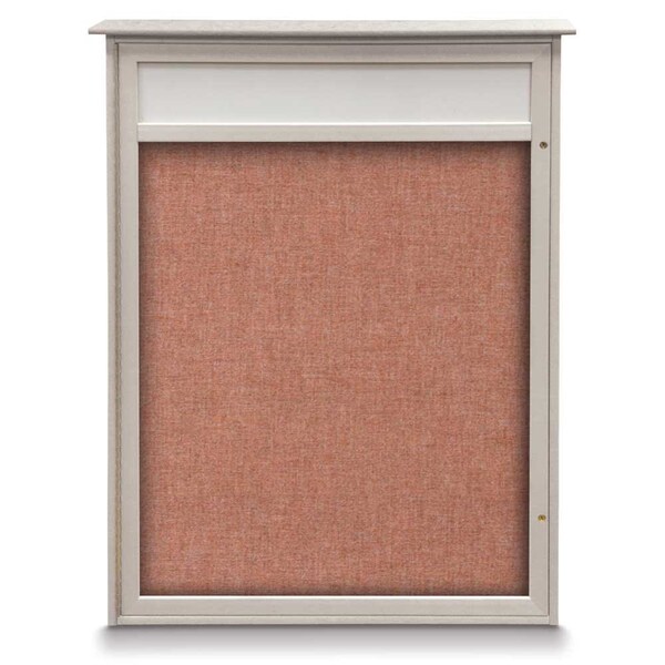 Double Door Enclosed Indoor Letterboard